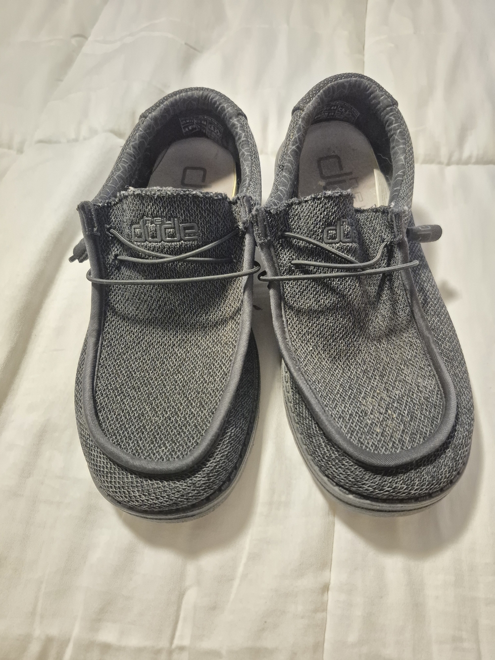 Hey Dude Wally Slip-On Shoes - Gray